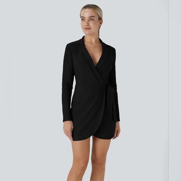 NWT Halara side tie mini work dress size XL - Picture 1 of 7